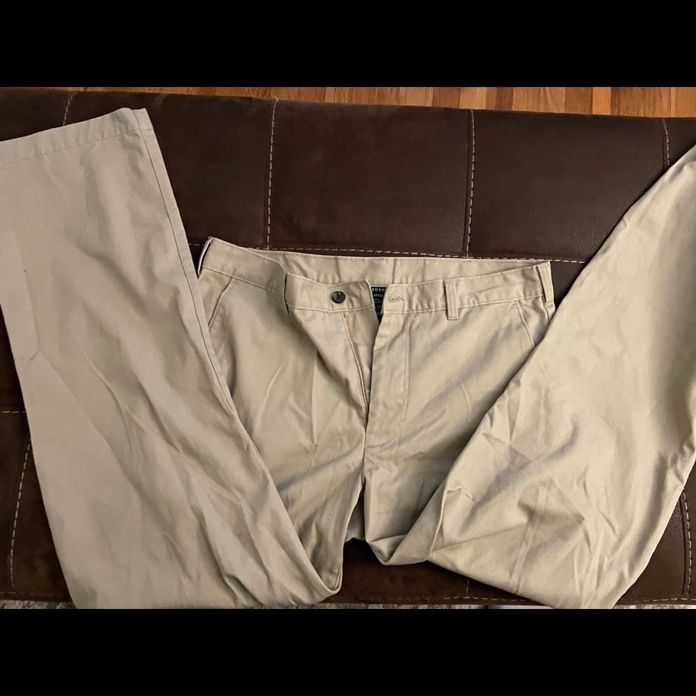 George 34×30 khaki straight